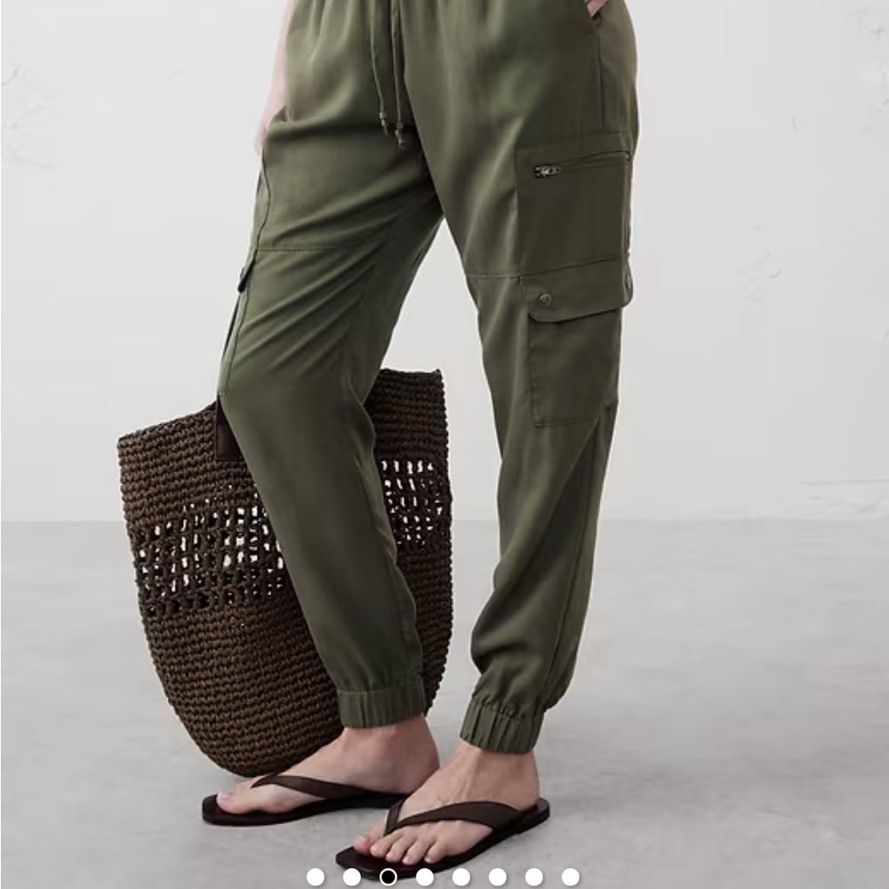 Zara Khaki Jogger Pants